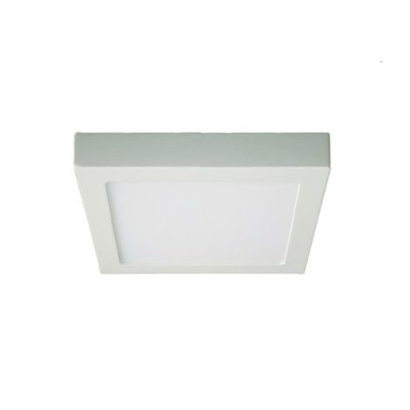 WD114 12W LED panel, štvorcový, teplá biela, biely