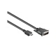 HDMI/DVI kábel 1,4A vidlica, 2m