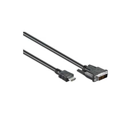 HDMI/DVI kábel 1,4A vidlica, 2m