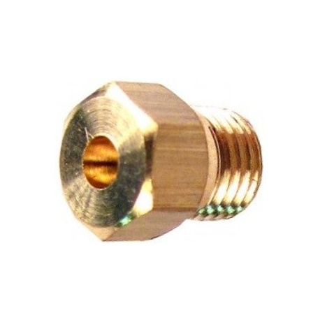 M6x0,75, 1,1mm, NR-5 tryska horáku propán-bután, priemer otvoru trysky 1,1mm, M6x0,75