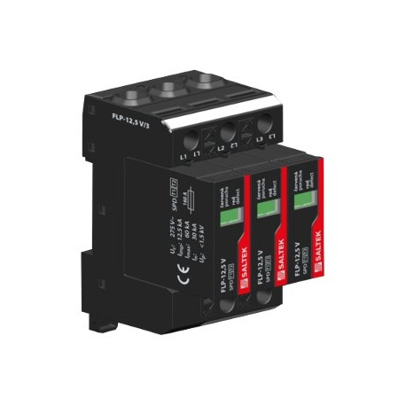 FLP-12,5 V/3 zvodič bleskových prúdov a prepätia