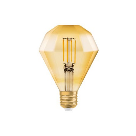 Vintage 1906 CL DIAMOND FIL GOLD 4,5W/825 E27, LED žiarovka