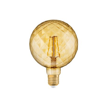 Vintage 1906 CL PINECONE FIL GOLD 4,5W/825 E27, LED žiarovka