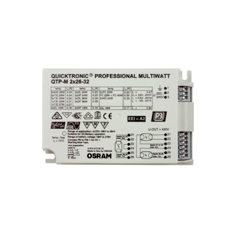 QTP-M 2x26-32W elektronický predradník - DOPREDAJ!!!