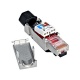 RJ45 Cat.6a, STP, dátový konektor s krytom IP20, priamy