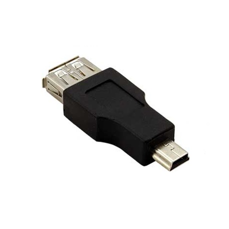 Redukcia USB A(F) - miniUSB 5pinB(M)