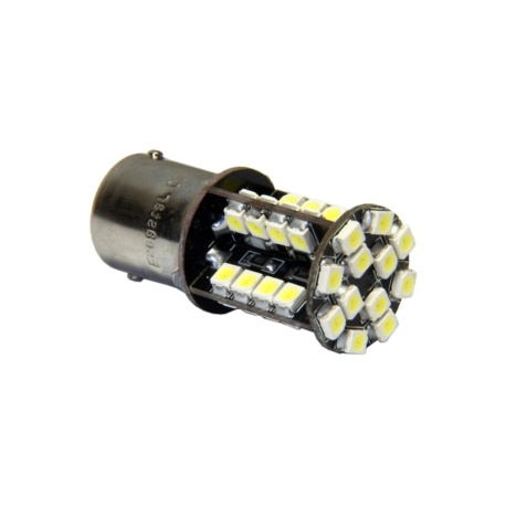 LED342W A - LED 12V 21W BA15s číra 44xLED 1210