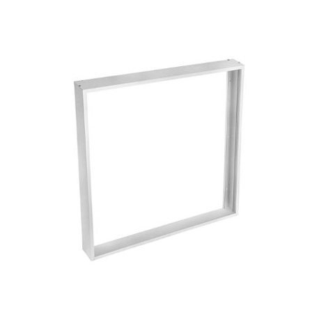 WO906 hliníkový rám pre inštaláciu LED panelov 595x595mm, strieborný