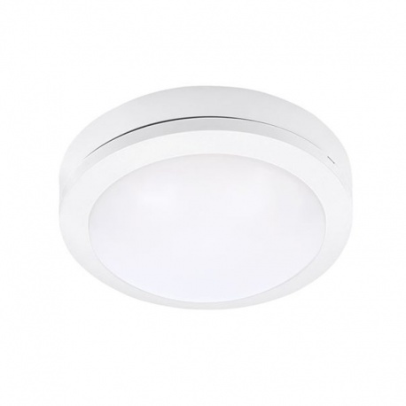 LED svietidlo, 13W, IP54, 910lm, 4000K, 17cm, okrúhle, biele