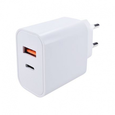 USB A+C, 20W, rýchla nabíjačka