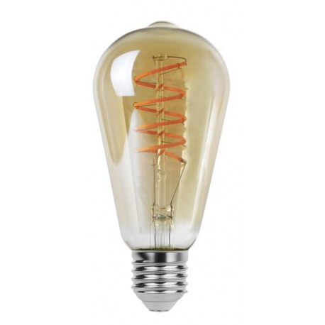 Filament-LED, E27, 4W, teplá biela, LED žiarovka