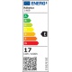 SMD-LED, E27, 17W, neutrálna biela, LED žiarovka