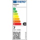 SMD-LED, GU10, 7W, teplá biela, LED žiarovka