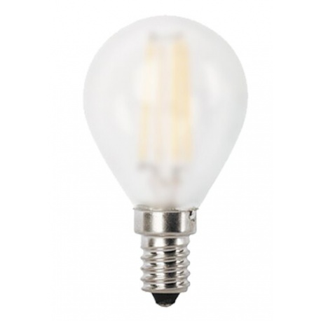 Filament-LED, E14, 4W, neutrálna biela, LED žiarovka