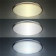 SILVER LED svietidlo, 24W, IP20, 1800lm, 3000-6500K, 38cm, okrúhle, diaľkové ovládanie