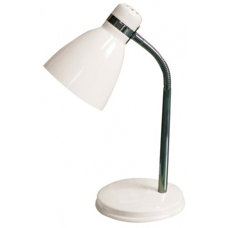 Patric, stolová lampa, E14, 40W, biela