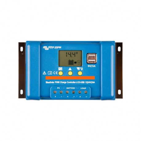 PWM solárny regulátor Victron Energy BlueSolar-LCD&USB 20A