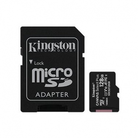 Pamäťová karta Kingston Canvas Select Plus microSDXC 128GB Class 10 UHS-I 100/10 MB/s (+ a