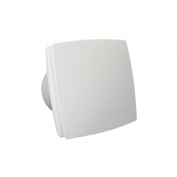 Ventilátor do kúpeľne s predným panelom bez prídavných funkcií O 100 mm, úsporný a tichý