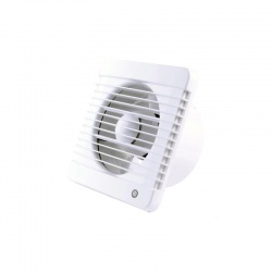Ventilátor do kúpeľne bez prídavných funkcií O 100 mm, vyšší tlak vzduchu