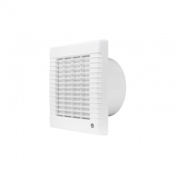 Ventilátor do kúpeľne s predným panelom bez prídavných funkcií O 125 mm, úsporný a tichý