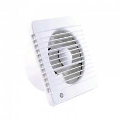 Ventilátor do kúpeľne bez prídavných funkcií O 125 mm, vyšší tlak vzduchu
