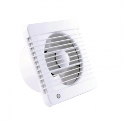 Ventilátor do kúpeľne bez prídavných funkcií O 150 mm, vyšší tlak vzduchu