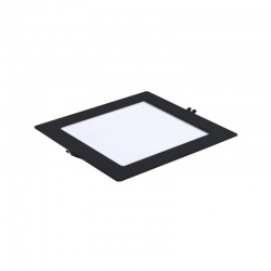 Shaun 2, 18W LED panel, štvorcové, neutrálna biela, čierne