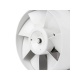 Ventilátor do kúpeľne O 125 mm s automatickou žalúziou a časovým dobehom na 12V