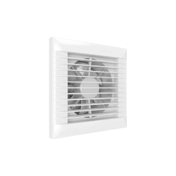 Ventilátor do kúpeľne Dalap 150 LEA s automatickou žalúziou bez prídavných funkcií, O 150