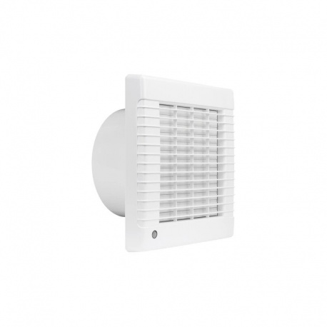 Ventilátor do kúpeľne s automatickou žalúziou bez prídavných funkcií O 150 mm, úsporný