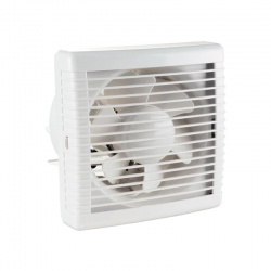 Okenný ventilátor s automatickou spätnou klapkou O 177 mm