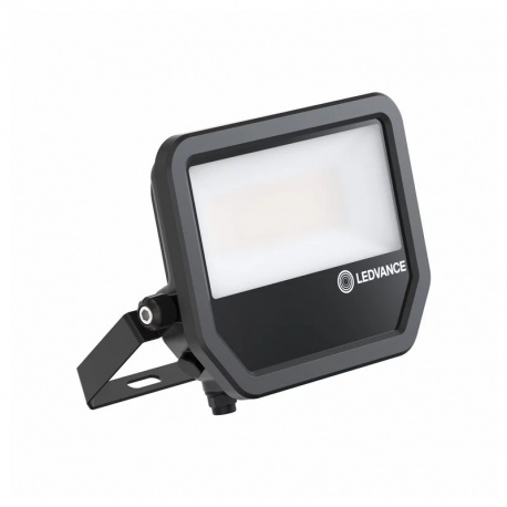 FL 50 P 27-41W 4000K IP65, LED reflektor, čierny