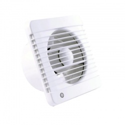 Ventilátor do kúpeľne bez prídavných funkcií O 125 mm, výkonnejší motor