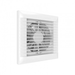 Ventilátor do kúpeľne Dalap 150 LEA Z s automatickou žalúziou a časovým dobehom, O 150 mm