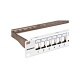 19" patchpanel pre 24 modulov (SFA/SFB) neosadený 1U RAL7035